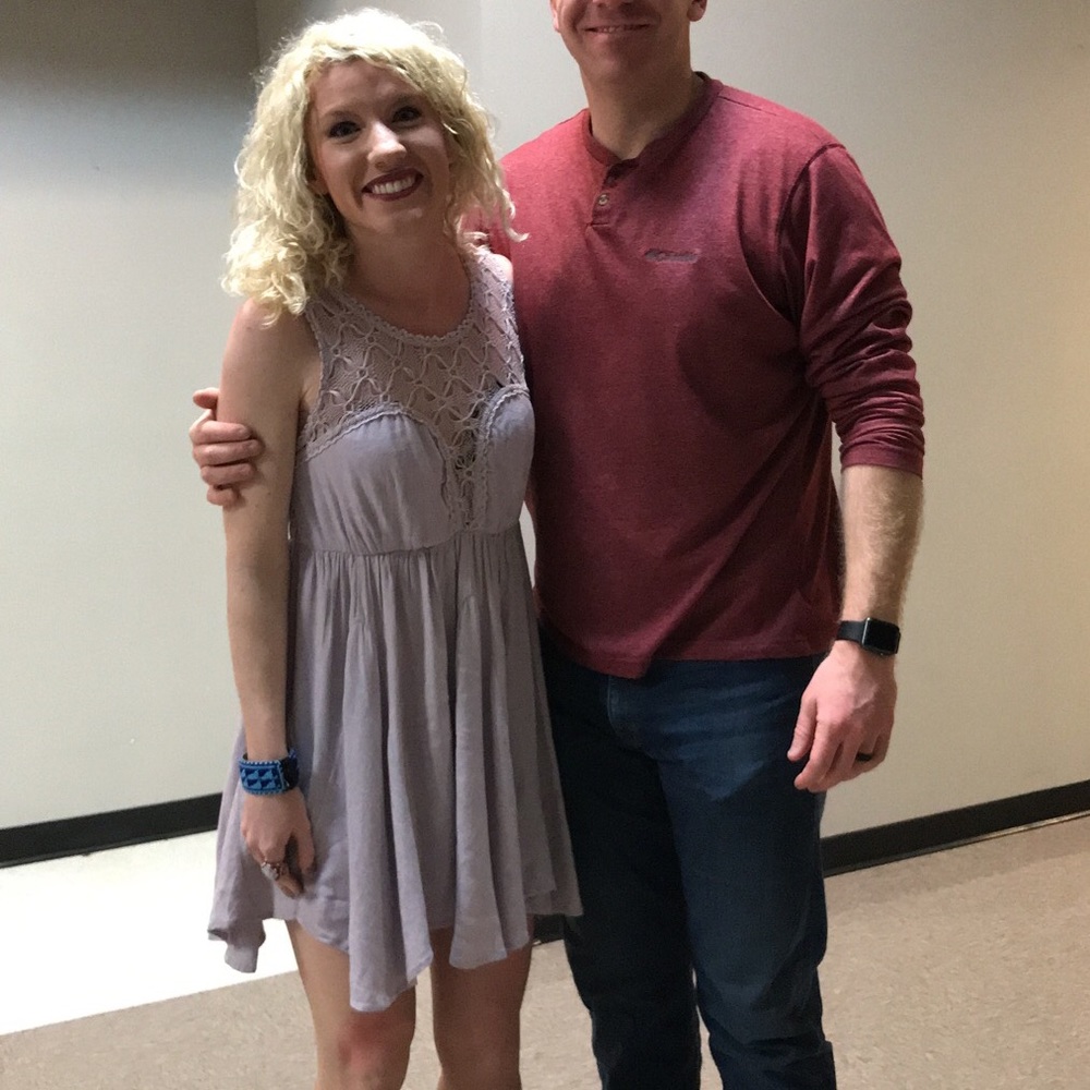 Free people pale lavender dress